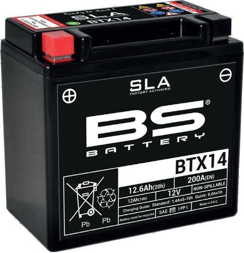 Bs Btx14 Sla 2020-2022 BMW F 900 R Uyumlu Akü Jel Akü