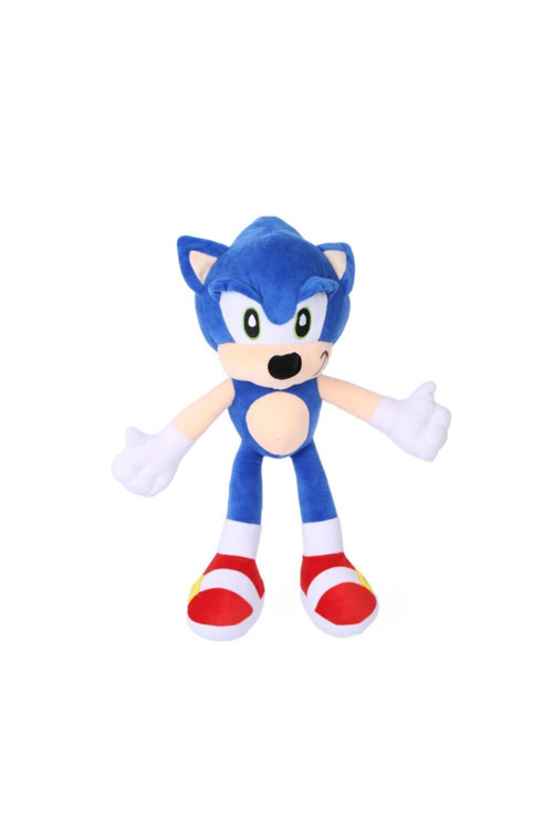 45 Cm Sonic Peluş - Kirpi Peluş - Sonic The Hedgehog