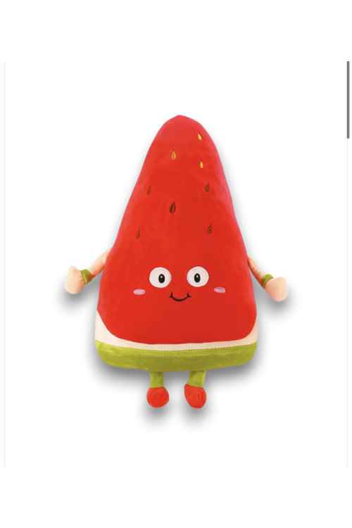 Meyve Peluş Oyuncak Sevimli Karpuz Peluş Hediyelik Uyku Arkadaşı 28 Cm