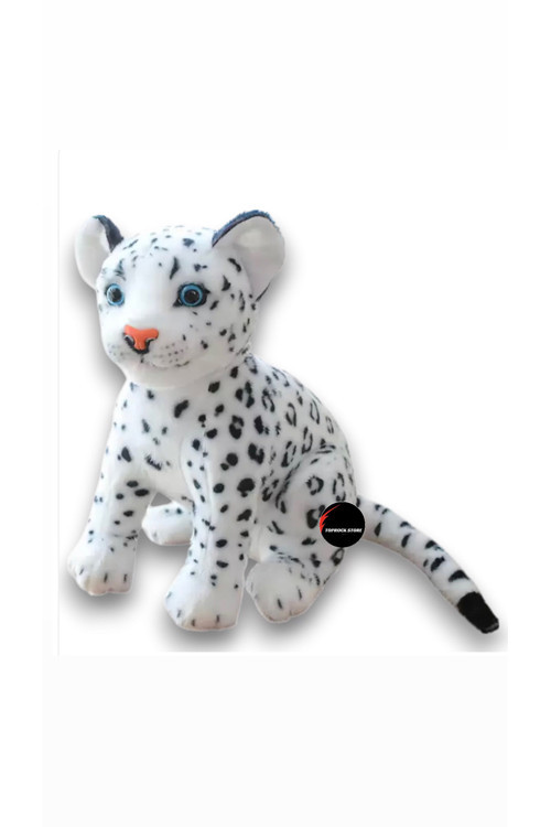 Sevimli Kaplan Leopar Peluş Oyuncak 30 Cm Hediyelik Uyku Arkadaşı