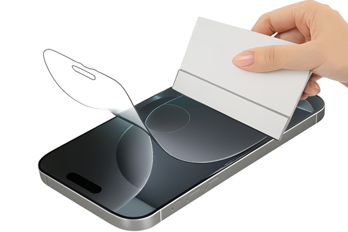 Apple iPhone 17 Air Ekran Koruyucu 9h 0.3mm Nano Esnek Mat