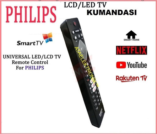 Philips Ambilight 43pus7304 50pus7304 55pus7304 58pus7304 70pus7304 Led Tv Kumanda Netflix Rakuten