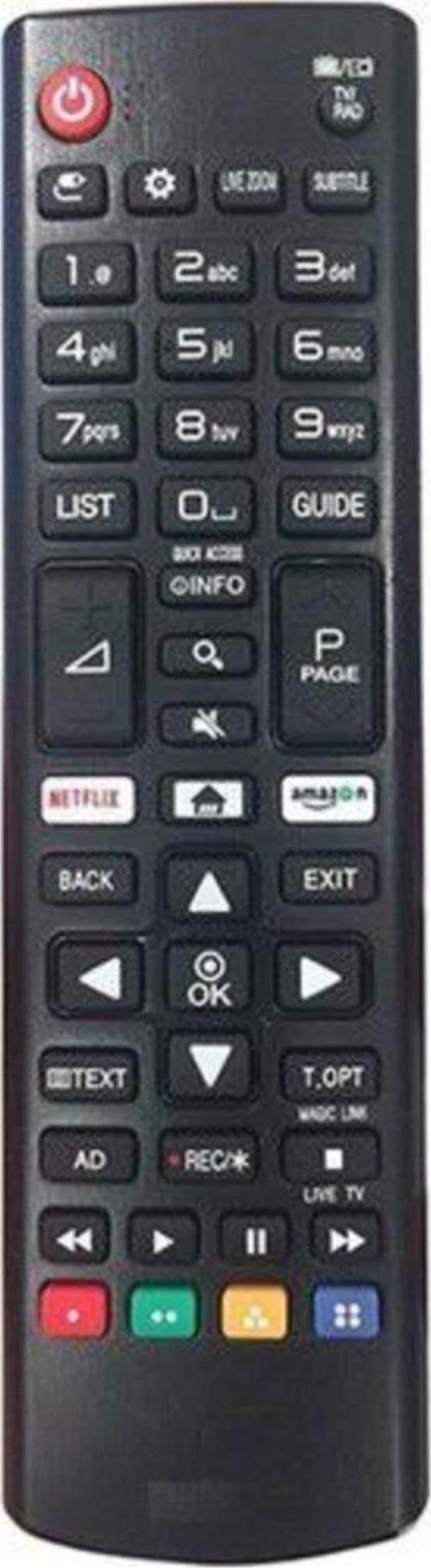 Lg Akb75675311 Uyumlu Eşdeğer Kumanda