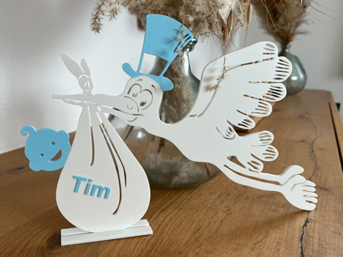 HOŞ GELDİN BEBEK LEYLEK KAPI VE MASA SÜSÜ