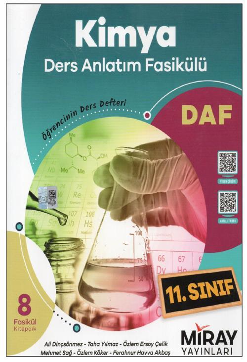 Miray Yayınları 11. Sınıf Kimya Ders Anlatım Fasikülü