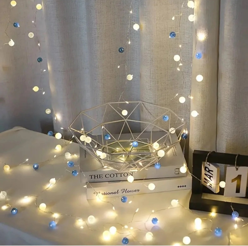 Yılbaşı Dekoratif Şerit Işıkları, İç Mekan Ofis Dekorasyonu Yeni Yıl Işık