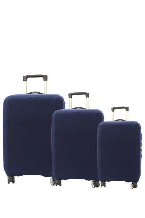 My Lacivert VALİZ KILIFI / BAVUL KORUYUCU ÖRTÜSÜ Büyük, Orta, Kabin Boy Set