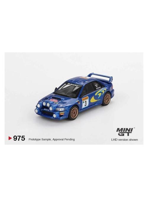 1/64 Subaru Impreza WRC98 1998 Rally Monte-Carlo 3rd Place 975