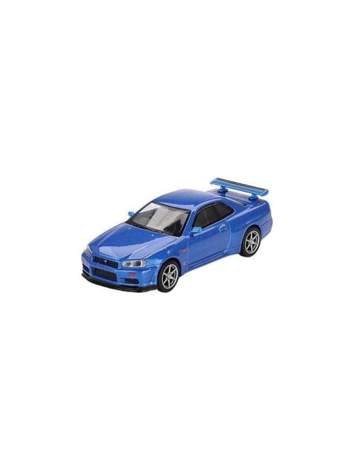 1/64 Nissan Skyline Gt-R (R34) V-Spec Bayside Blue 759