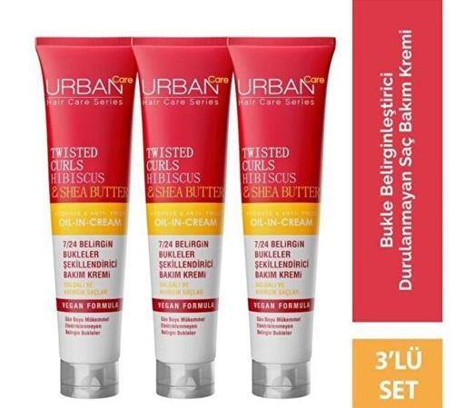 Twisted Curls Hibiscus & Shea Butter Bakım Kremi 175 ml x 3 Adet