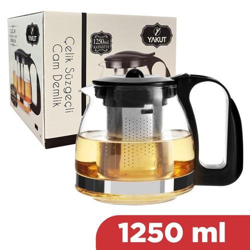 Çelik Süzgeçli Demlik 1250 ml