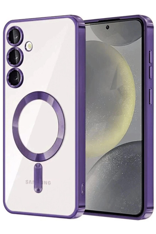 Samsung Galaxy A54 5G Kross Magneticsafe Kapak - Mor-(5796)