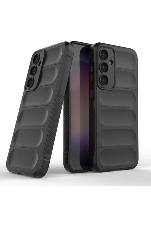 Samsung Galaxy A07 Optimum Silikon - Siyah-(5796)