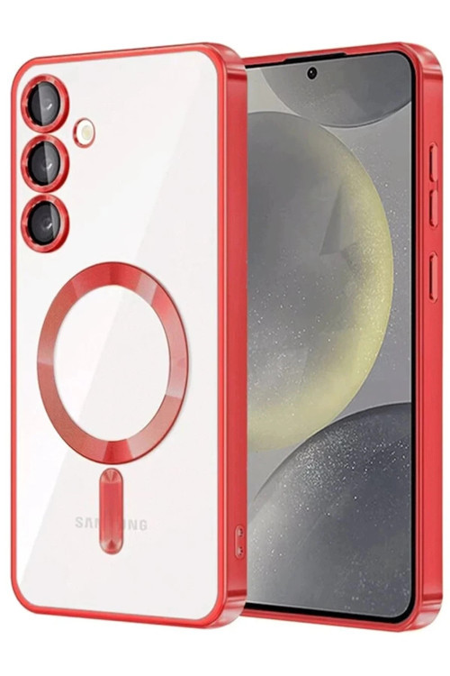 Samsung Galaxy A26 Kross Magneticsafe Kapak - Kırmızı-(5796)