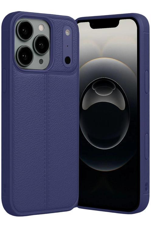 Apple iPhone 17 Pro Max Auto Focus Kapak - Lacivert-(5796)