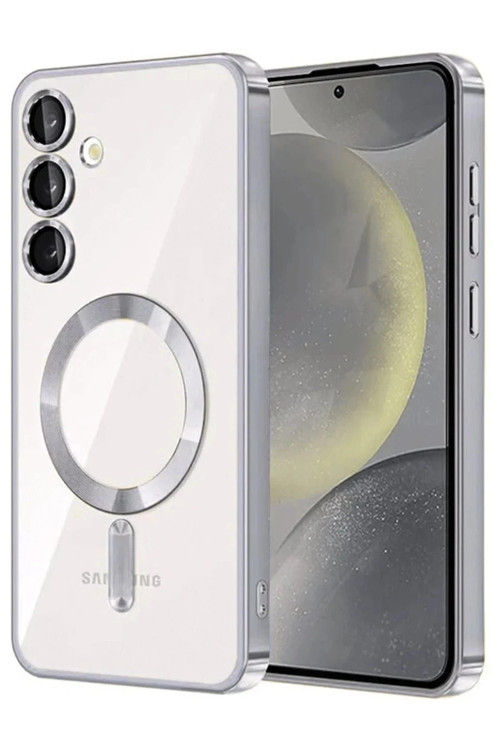 Samsung Galaxy A35 5G Kross Magneticsafe Kapak - Titan Gri-(5796)