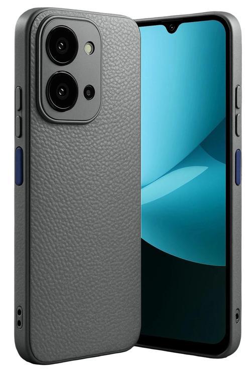 Xiaomi Redmi 15C 4G Thermax Silikon Kılıf - Gri-(5796)