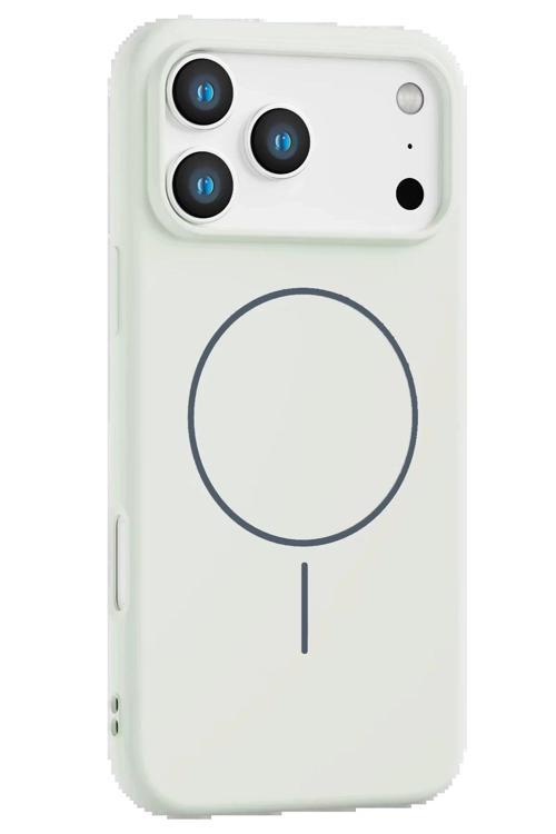 Apple iPhone 17 Pro Jully Magsafe Kapak - Beyaz-(5796)