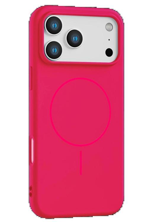 Apple iPhone 17 Pro Jully Magsafe Kapak - Pembe-(5796)