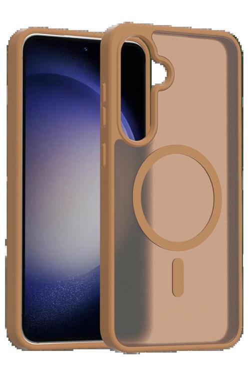 Samsung Galaxy A56 Jota Magsafe Kapak - Çöl Titanyum-(5796)