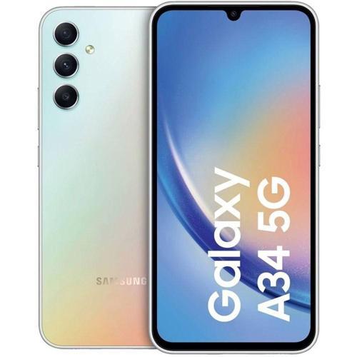 Galaxy A34 5G Gümüş 256 GB 8 GB RAM YENİLENMİŞ ÜRÜN (Sıfır Gibi)