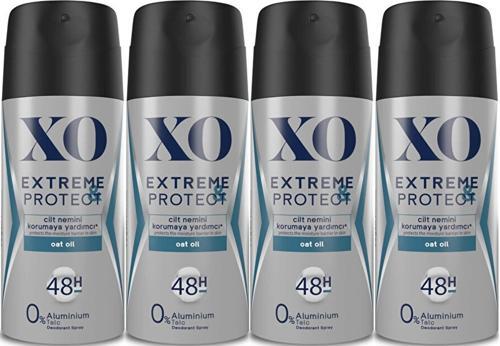 Deodorant 150ML Men-Erkek Extreme & Protect (4 Lü Set)