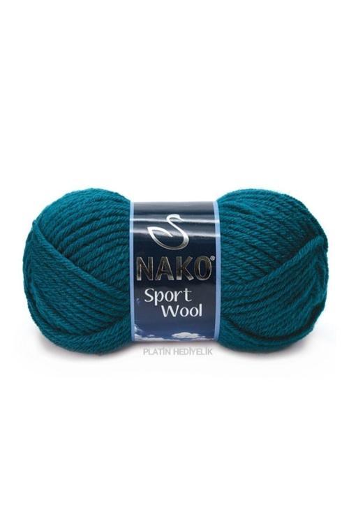 ( 5 Adet ) Sport Wool 2273 Şelale El Örgü Iplikleri Yelek Hırka Ipi Atkı Kazak Ipliği