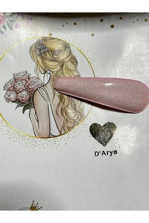 Dd456 Açık Pembe Simli Çıtçıt Toka