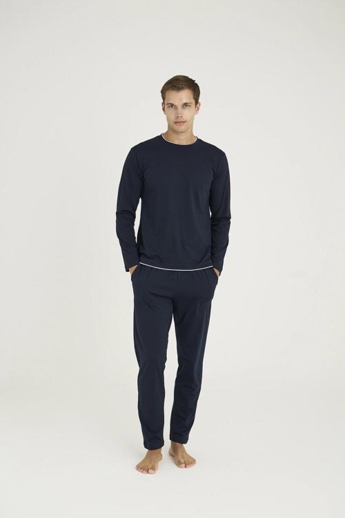 MDB Kocabey 9222 Erkek O.Yaka Pijama Takım