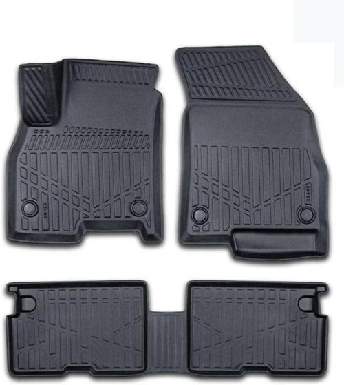 Chery Tiggo 7 PRO & PROMAX 2022-2025 için Havuzlu Paspas, Yüksek Kenarlı, Esnek, Araca Özel, Kokusuz, Oto Paspas