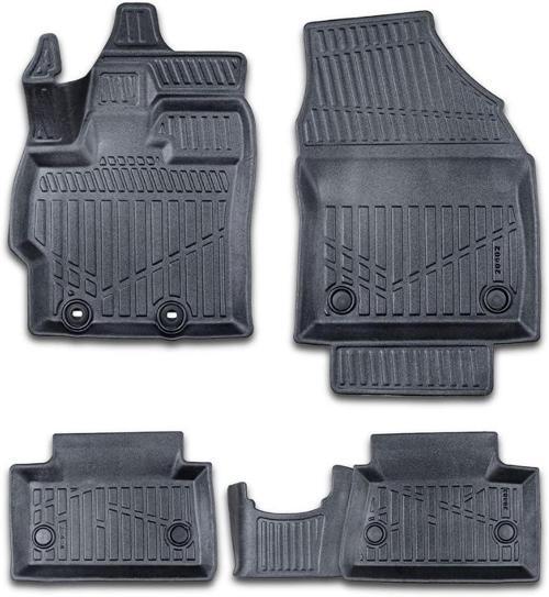 Opel Corsa Elektrikli 2022-2025 için Havuzlu Paspas, Yüksek Kenarlı, Esnek, Araca Özel, Kokusuz, Oto Paspas