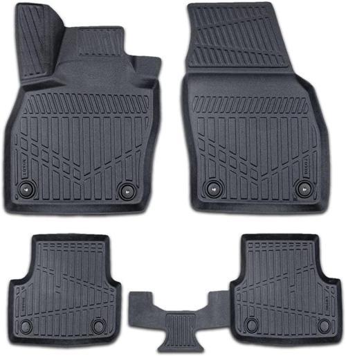 Seat Ibiza 2017-2025 için Havuzlu Oto Paspas, Yüksek Kenarlı, Esnek, Araca Özel, Kokusuz