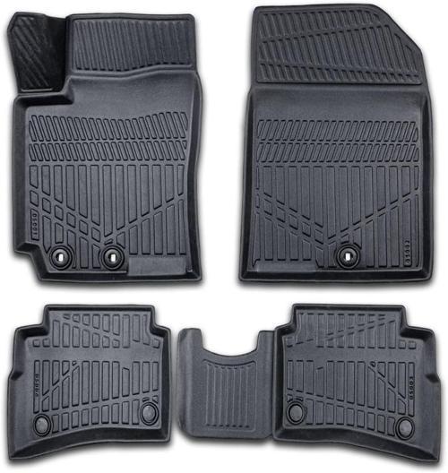 Kia Stonic 2018-2025 için Havuzlu Oto Paspas, Yüksek Kenarlı, Esnek, Araca Özel, Kokusuz