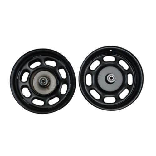 Ön 10 Jant Kampanalı Siyah Saç E-Bisiklet