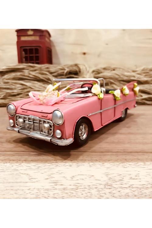 Özel Tasarım Eskitme Dekoratif Metal Gelin Arabası