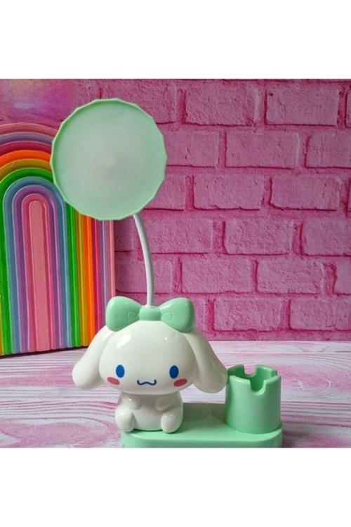 Sevimli Karakterler Kalemlikli Kalemtıraşlı Led Işıklı Çocuk Gece Ve Masa Lambası