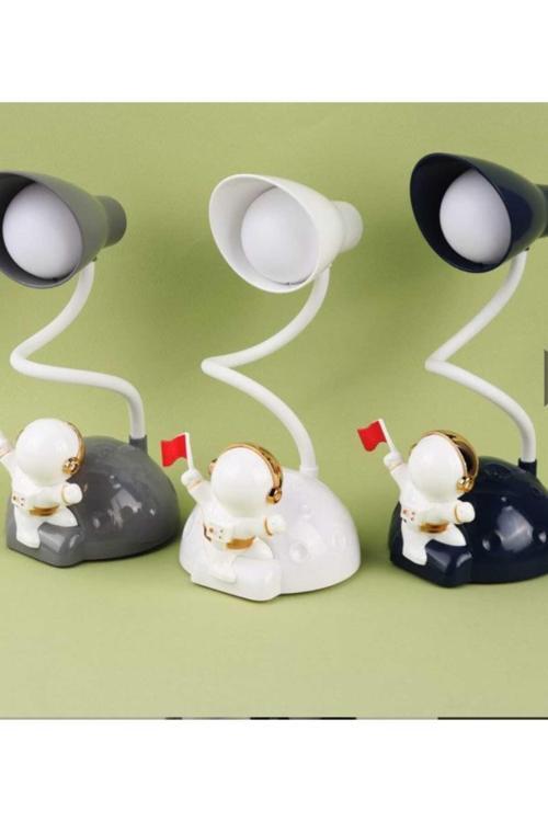 Uzay Adam Figürlü Masa Aydınlatma Lambası