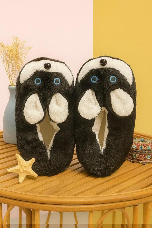 HAMSTER Peluş Unisex Hayvanlı Panduf Ev Ayakkabısı Pufidik