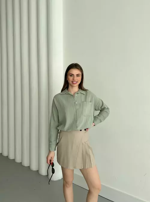 MÜSLİN SADE GÖMLEK