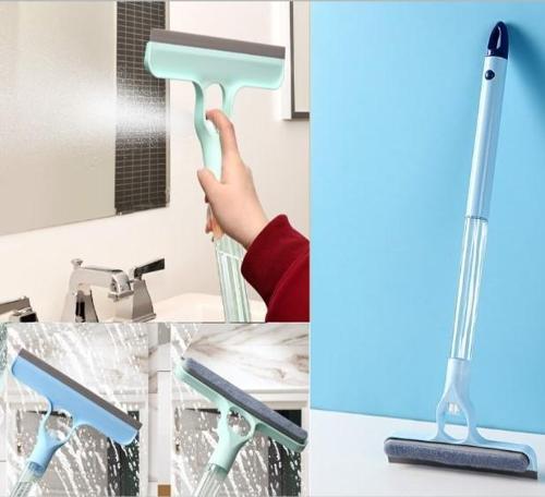 4 in 1 Spreyli Çek Çekli Camsil ve Fırça Aparatı