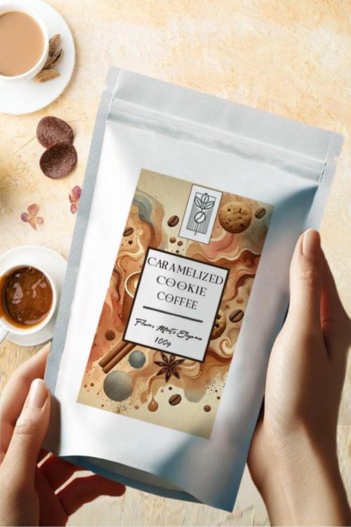 Caramelized Cookie Coffee 100G, Karamelize Kurabiye Aromalı Filtre Kahve