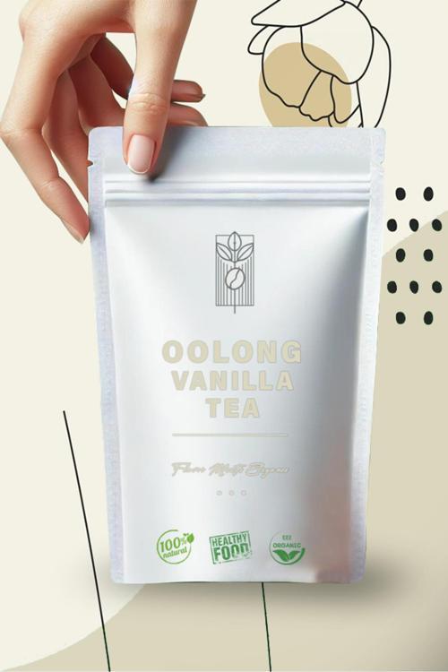 Premium Oolong Vanilla Tea 50G – Saf Vanilya Aromalı Oolong Çayı
