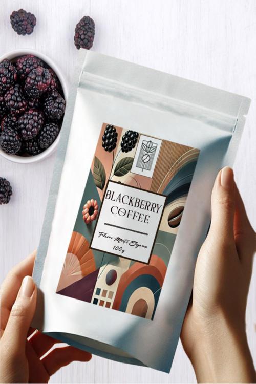 Blackberry Coffee 100G, Böğürtlen Aromalı Filtre Kahve
