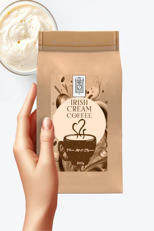 Irish Cream Bean Coffee 200G, İrlanda Kreması Aromalı Çekirdek Kahve