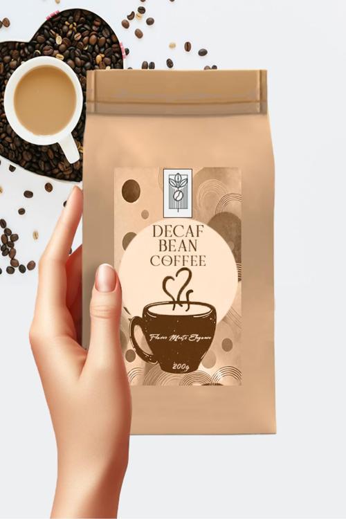 Decaf Bean Coffee 200G, Kafeinsiz Çekirdek Kahve