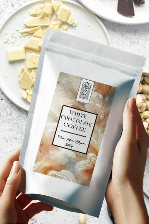 White Chocolate Coffee 200G, Beyaz Çikolata Aromalı Filtre Kahve
