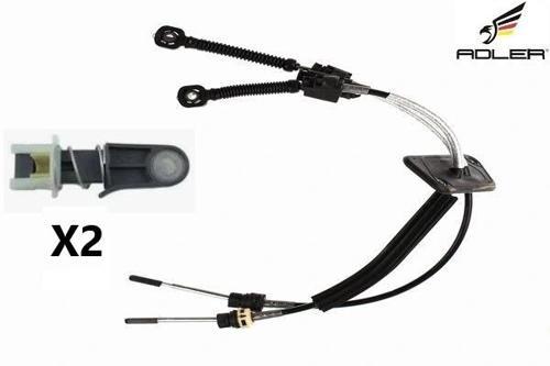 7H1711877N Vİ̇TES TELİ̇ & HALAT UCU ( 5 İLERİ ) - TRANSPORTER T5 1.9 TDİ 2004-2010 AXB-AXC