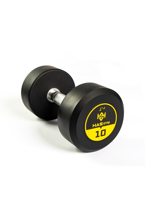 Prefosyonel Kauçuk Kaplı Dumbbell 10 Kg