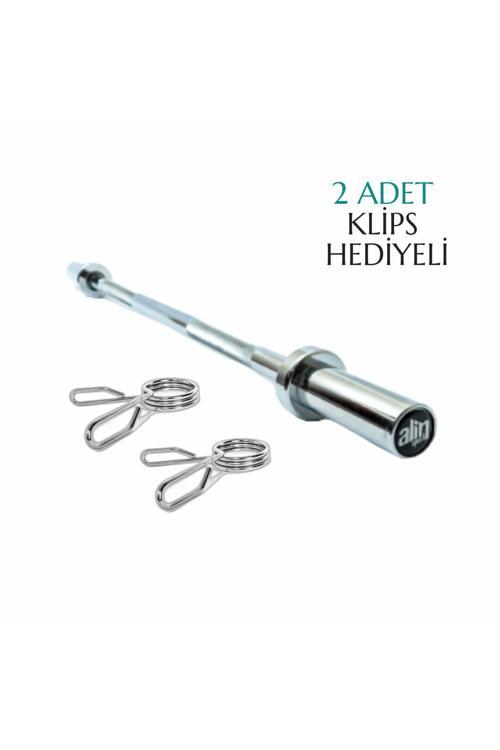 120 Cm Profesyonel Olimpik Bar 2 Adet Klips Hediyeli