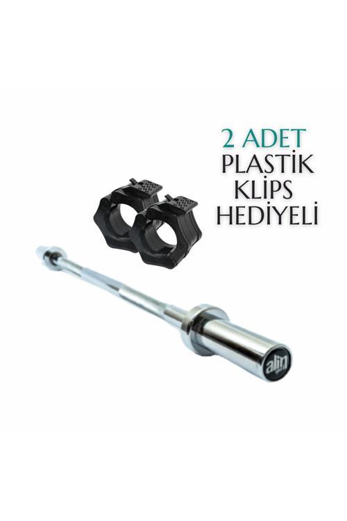 218 Cm Profesyonel Olimpik Bar 2 Adet Klips